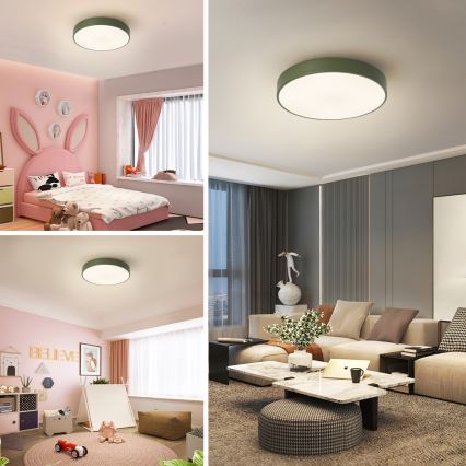 Brilagi - LED plafonsko svetlo POOL LED/36W/230V 3000/4000/6000K prečnik 30 cm zeleno