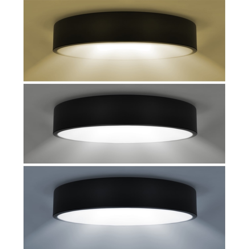 Brilagi - LED plafonsko svetlo POOL LED/36W/230V 3000/4000/6000K prečnik 30 cm crno