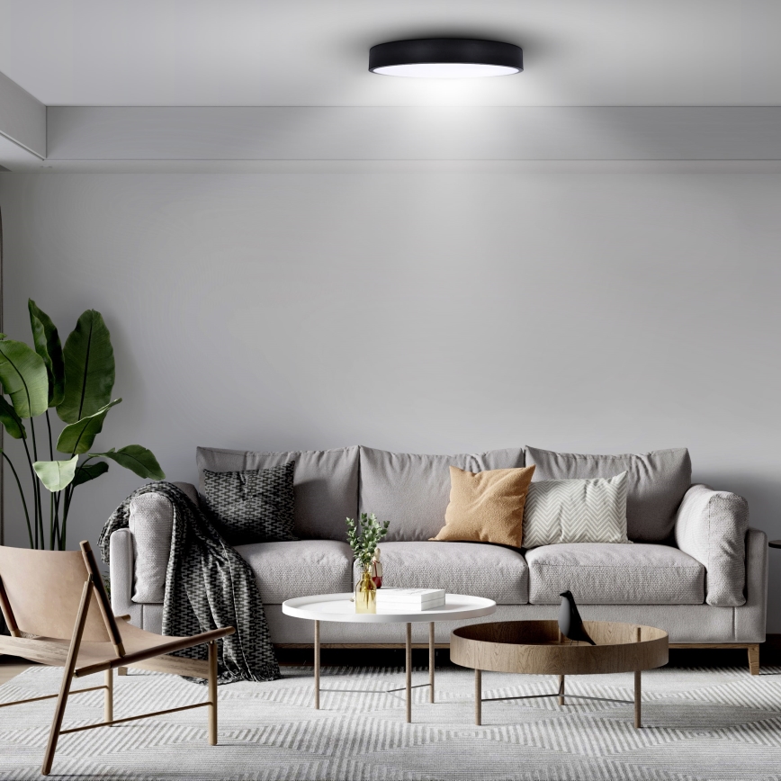 Brilagi - LED plafonsko svetlo POOL LED/48W/230V 3000/4500/6000K prečnik 40 cm crna