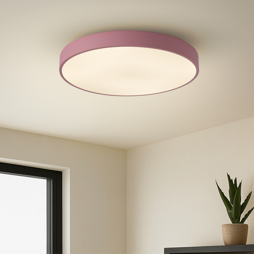 Brilagi - LED plafonsko svetlo POOL LED/60W/230V 3000/4000/6000K Ø 50 cm ružičasta