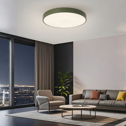 Brilagi - LED plafonsko svetlo POOL LED/60W/230V 3000/4000/6000K prečnik 60 cm, zeleno