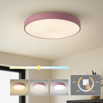 Brilagi - LED plafonsko svetlo POOL LED/60W/230V 3000/4000/6000K Ø 50 cm ružičasta