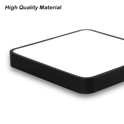 Brilagi - LED stropna svetiljka POOL SQUARE LED/36W/230V 3000/4500/6000K 40x40 cm crna