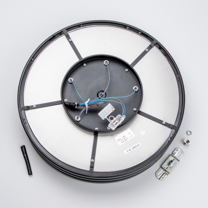 Brilagi - LED kristalno plafonsko svetlo VELURE 5xE14/40W/230V, prečnika 46 cm, crno