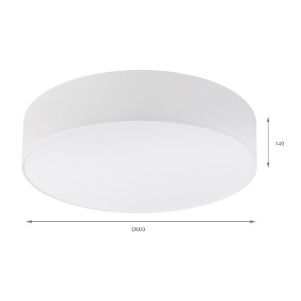 Brilagi - LED plafonsko svetlo SIRIJA 4xE27/60W/230V prečnik 60 cm bela