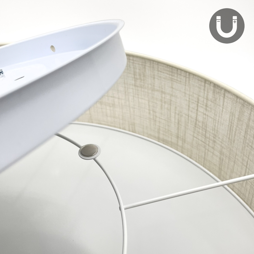 Brilagi - LED plafonsko svetlo SIRIJA 6xE27/60W/230V prečnika 80 cm u krem boji