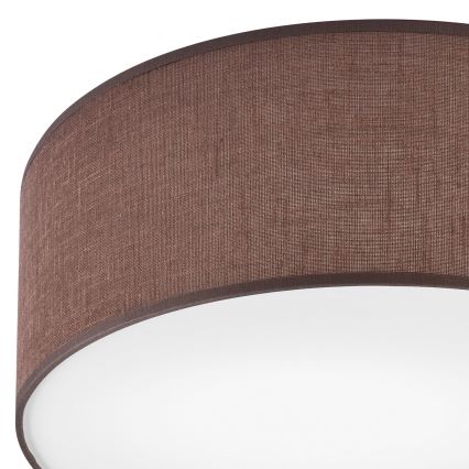 Brilagi - LED plafonsko svetlo SIRIJA LED/12W/230V, prečnik 35 cm, braon