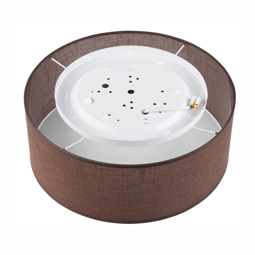 Brilagi - LED plafonsko svetlo SIRIJA LED/12W/230V, prečnik 35 cm, braon