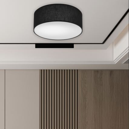 Brilagi - LED plafonsko svetlo SIRIJA LED/12W/230V prečnik 35 cm crna