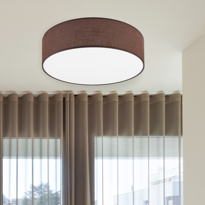 Brilagi - LED plafonsko svetlo SIRIJA LED/24W/230V, prečnika 45 cm, braon
