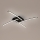 Brilagi - LED Plafonsko svetlo STRIPES LED/32W/230V 69x69 cm crno