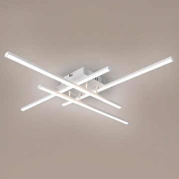 Brilagi - LED plafonsko svetlo STRIPES LED/37W/230V 68x68 cm bela