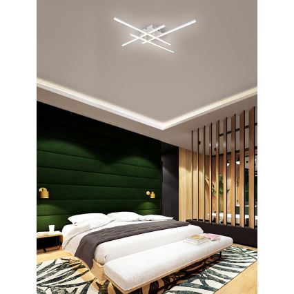 BRILAGI - LED plafonsko svetlo STRIPES LED/37W/230V 68x68 cm bela