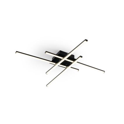 Brilagi - LED plafonjera STRIPES LED/37W/230V 68x68 cm crna