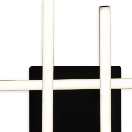 Brilagi - LED plafonjera STRIPES LED/37W/230V 68x68 cm crna