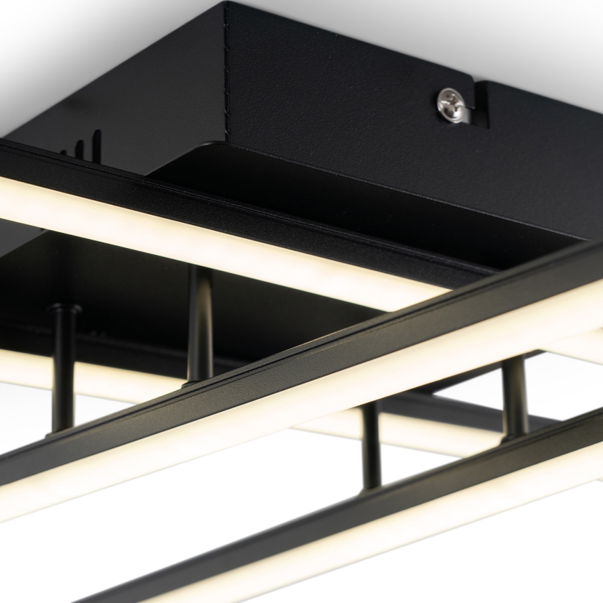 Brilagi - LED plafonjera STRIPES LED/37W/230V 68x68 cm crna