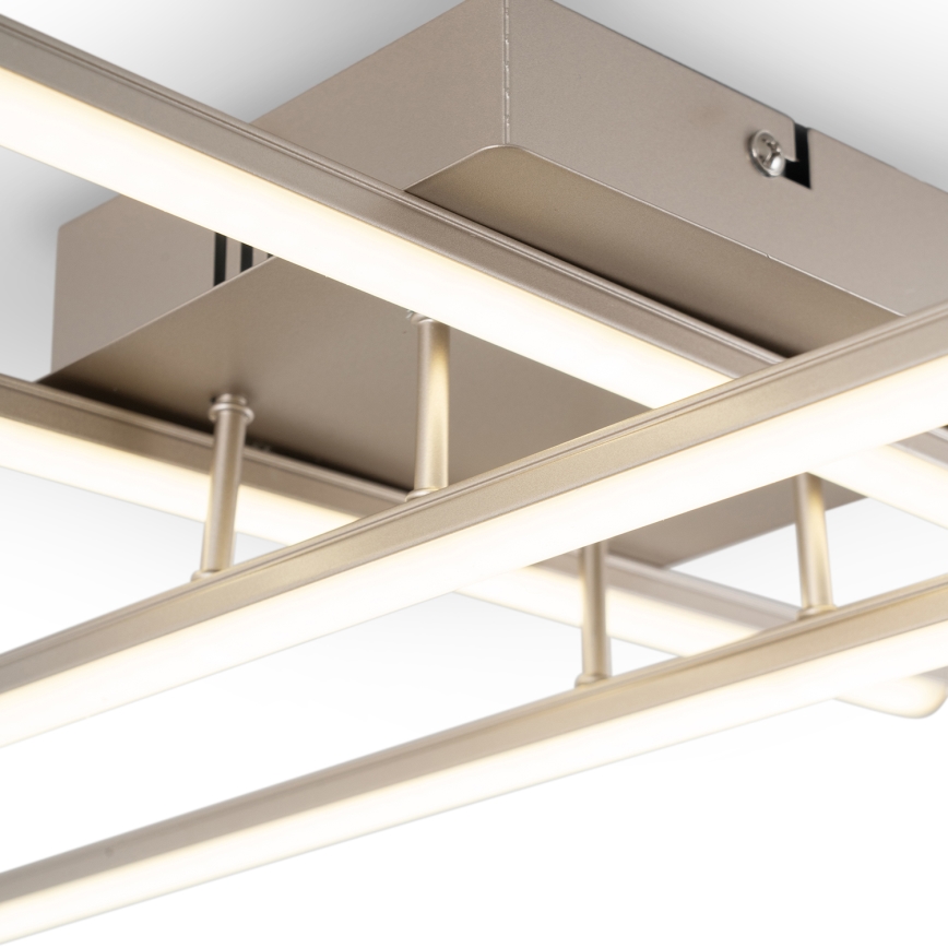 Brilagi - LED plafonska svetiljka STRIPES LED/37W/230V 68x68 cm srebrna