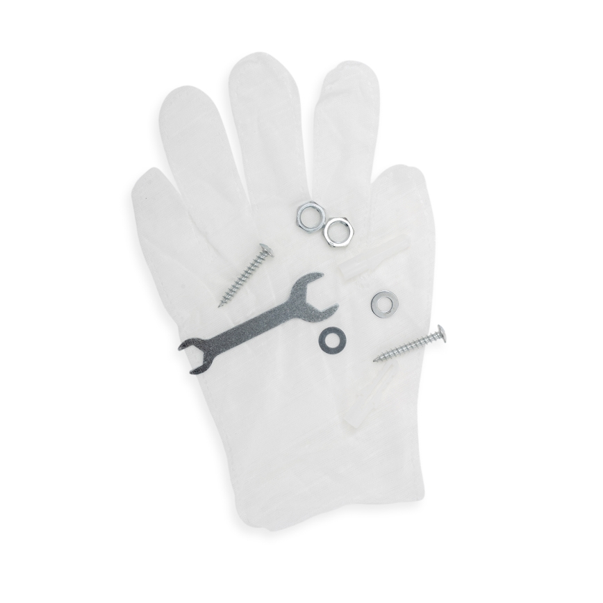 Brilagi - LED plafonska svetiljka STRIPES LED/37W/230V 68x68 cm srebrna
