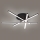 Brilagi - LED plafonsko svetlo STRIPES LED/40W/230V 60x60 cm crno