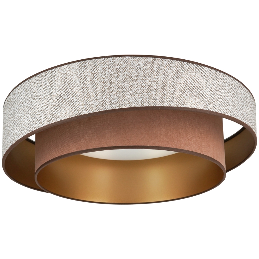 Brilagi - LED plafonsko svetlo VEGAS SHINE LED/24W/230V Ø 60 cm braon