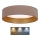 Brilagi - LED plafonsko svetlo VELVET LED/12W/230V Ø 30 cm 3000K/4000K/6400K bež/zlatno
