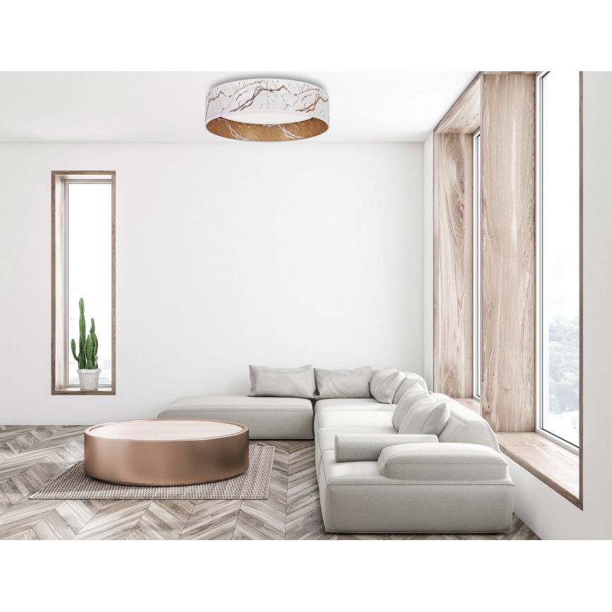 Brilagi - LED plafonsko svetlo VELVET LED/24W/230V preč. 40 cm 3000/4000/6400K bela/zlatna