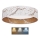 Brilagi - LED plafonsko svetlo VELVET LED/24W/230V preč. 40 cm 3000/4000/6400K bela/zlatna