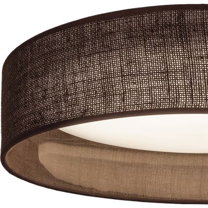 BRILAGI - LED plafonsko svetlo VELVET SIMPLE LED/24W/230V 3000K fi 45 cm braon