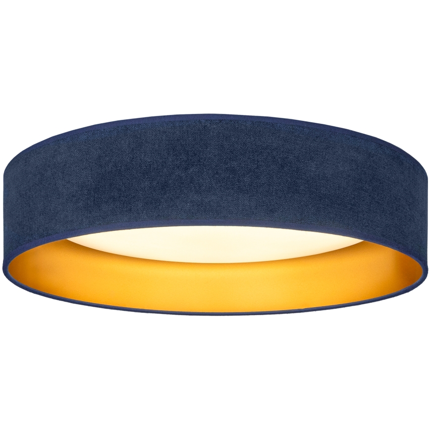 BRILAGI - LED plafonsko svetlo VELVET SIMPLE LED/24W/230V 3000K prečnik 45 cm plava/zlatna
