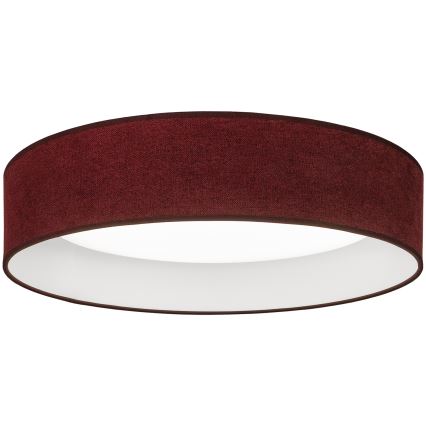 BRILAGI - LED plafonsko svetlo VELVET SIMPLE LED/24W/230V 4000K prečnik 45 cm bordo