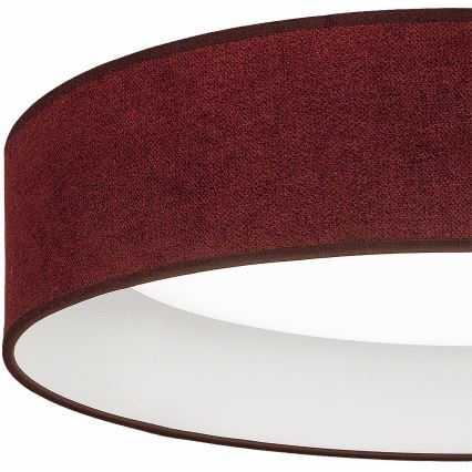 BRILAGI - LED plafonsko svetlo VELVET SIMPLE LED/24W/230V 4000K prečnik 45 cm bordo