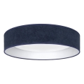 Brilagi - LED plafonsko svetlo VELVET SIMPLE LED/24W/230V 4000K, prečnik 45 cm, plavo