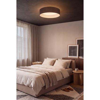 BRILAGI - LED plafonsko svetlo VELVET SIMPLE LED/36W/230V 3000K prečnik 55 cm braon