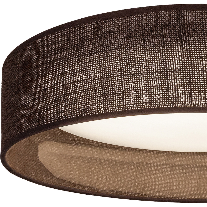 Brilagi - LED plafonsko svetlo VELVET SIMPLE LED/36W/230V 3000K prečnik 55 cm braon