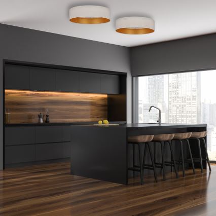 Brilagi - LED plafonsko svetlo VELVET STAR LED/24W/230V Ø 40 cm 3000K/4000K/6400K krem/zlatna