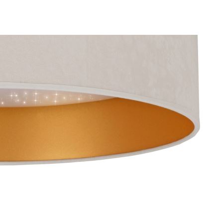 Brilagi - LED plafonsko svetlo VELVET STAR LED/24W/230V Ø 40 cm 3000K/4000K/6400K krem/zlatna