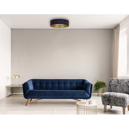 Brilagi - LED plafonsko svetlo VELVET STAR LED/24W/230V Ø 40 cm 3000K/4000K/6400K plava/zlatna