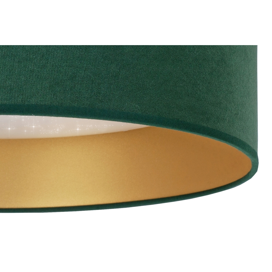 Brilagi - LED stropno svetlo VELVET STAR LED/24W/230V, prečnik 40 cm, 3000K/4000K/6400K, zelena/zlatna