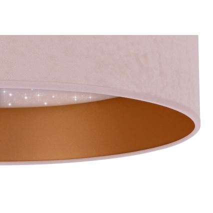 Brilagi - LED stropno svetlo VELVET STAR LED/24W/230V prečnik 40 cm 3000K/4000K/6400K ružičasta/zlatna