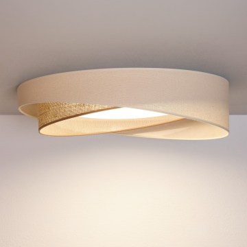 BRILAGI - LED plafonsko svetlo VELVET TWIST LED/24W/230V 4000K pr. 55 cm krem/bež
