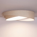 BRILAGI - LED plafonsko svetlo VELVET TWIST LED/24W/230V 4000K prečnik 55 cm bež
