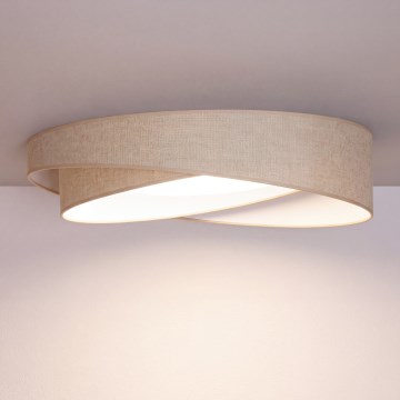 BRILAGI - LED plafonsko svetlo VELVET TWIST LED/24W/230V 4000K prečnik 55 cm bež