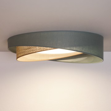 BRILAGI - LED plafonsko svetlo VELVET TWIST LED/24W/230V 4000K prečnik 55 cm zelena/bež