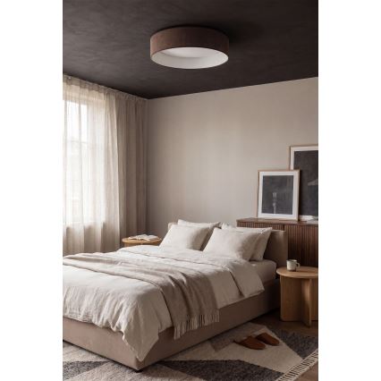 Brilagi - LED plafonsko svetlo VELVET VARI LED/24W/230V 3000/4000/6500K prečnik 45 cm braon