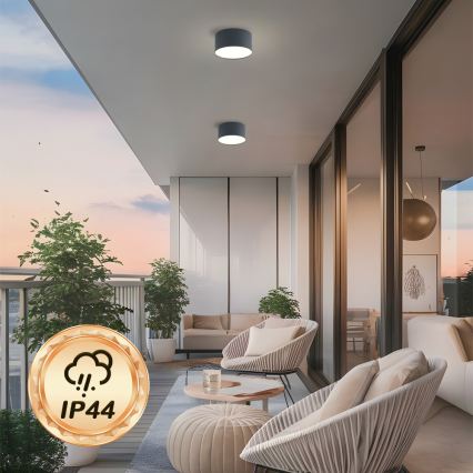 Brilagi - LED plafonsko svetlo za kupatilo FORIS LED/14W/230V, prečnik 12 cm, antracit, IP44