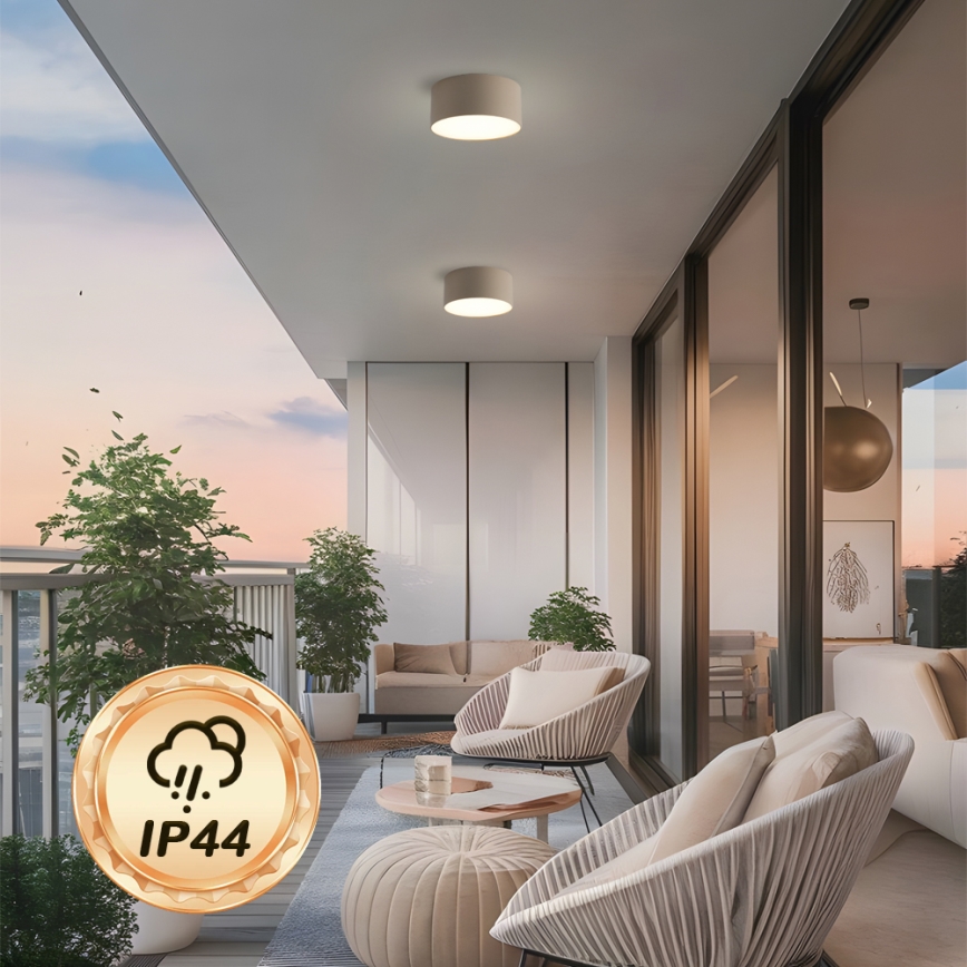 Brilagi - LED plafonsko svetlo za kupatilo FORIS LED/20W/230V, prečnik 15 cm, bež, IP44