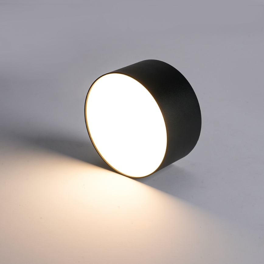 Brilagi - LED plafonsko svetlo za kupatilo FORIS LED/9W/230V prečnik 9 cm crno IP44
