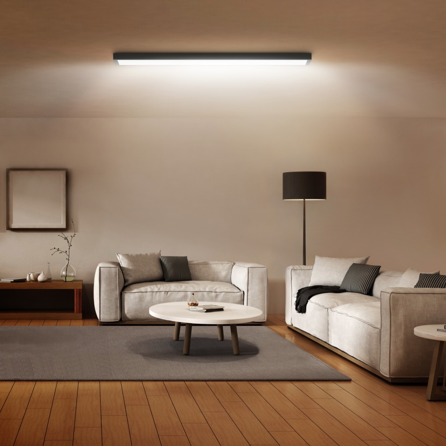 Brilagi - LED plafonsko svetlo za kupatilo FRAME LED/40W/230V 120x30 cm IP44 crno
