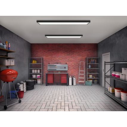 Brilagi - LED plafonsko svetlo za kupatilo FRAME LED/40W/230V 120x30 cm IP44 crno