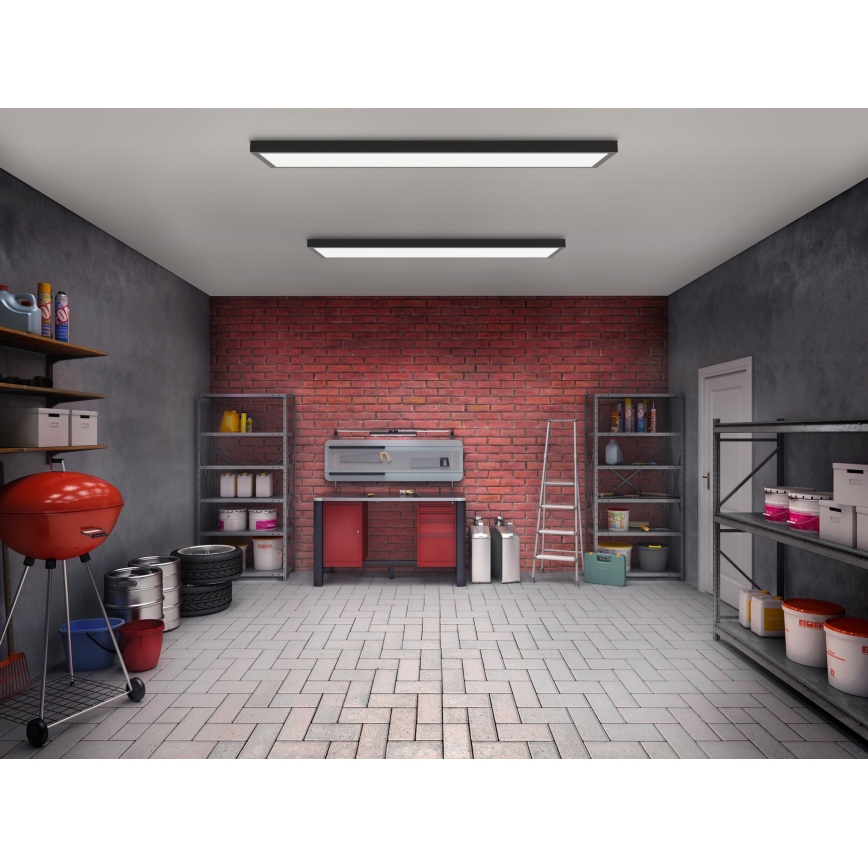 Brilagi - LED plafonsko svetlo za kupatilo FRAME LED/40W/230V 120x30 cm IP44 crno